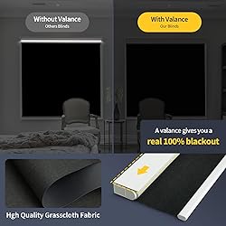 Motorized Smart Blinds With Remote, Grasscloth