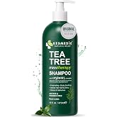 KESMEDIK Tea Tree Shampoo MaxTherapy, Sulfate-Free, 16floz | Deep Cleansing Shampoo for Oily Hair, Dandruff &amp; Buildup, Hydrates &amp; Refreshes Itchy Scalp with Tea Tree Oil, Women &amp; Men