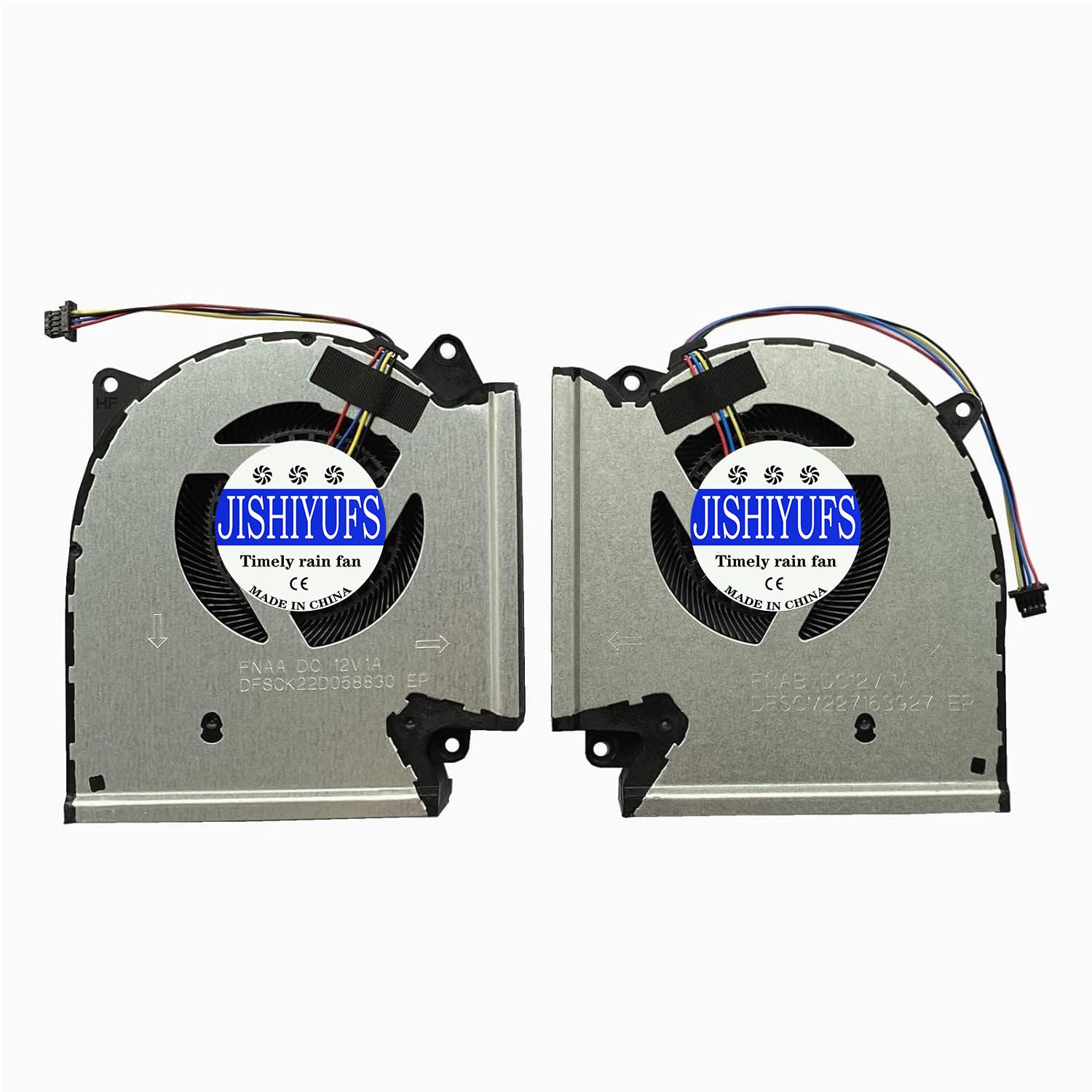 JISHIYUFS New CPU Cooling Fan for ASUS ROG Strix G533Q G533QM QR G533QS G533Z ZW ZX ZS ZM G513IM G513IR QM G513QY G713IM G713IR QM G713QR G733QM QR G733QS FNN AA FNAB DCP 12 V 1 A