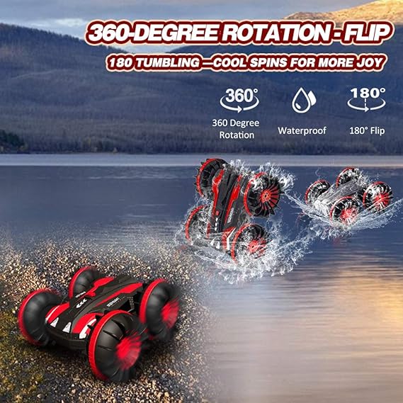 coche teledirigido para agua y tierra