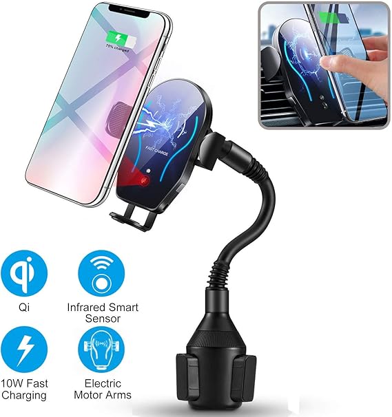 Wireless Car Charger,Cell Phone Car Kits Cell Phone Car Chargers ，Smart