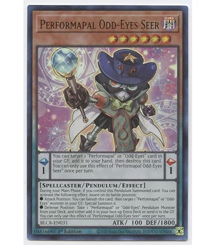 Performapal Celestial Magician - Carta Yu-Gi-Oh! LDS3-EN130 - Ultra Rara - 1° Edizione