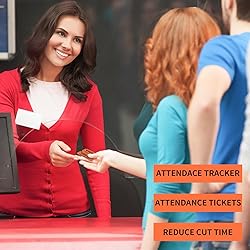 L LIKED 8000 Raffle Tickets 2" x 2" Raffle Tickets