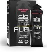 Science in Sport BetaFuel Gels Dual Source Energy Gel Strawberry Lime 6 Pack