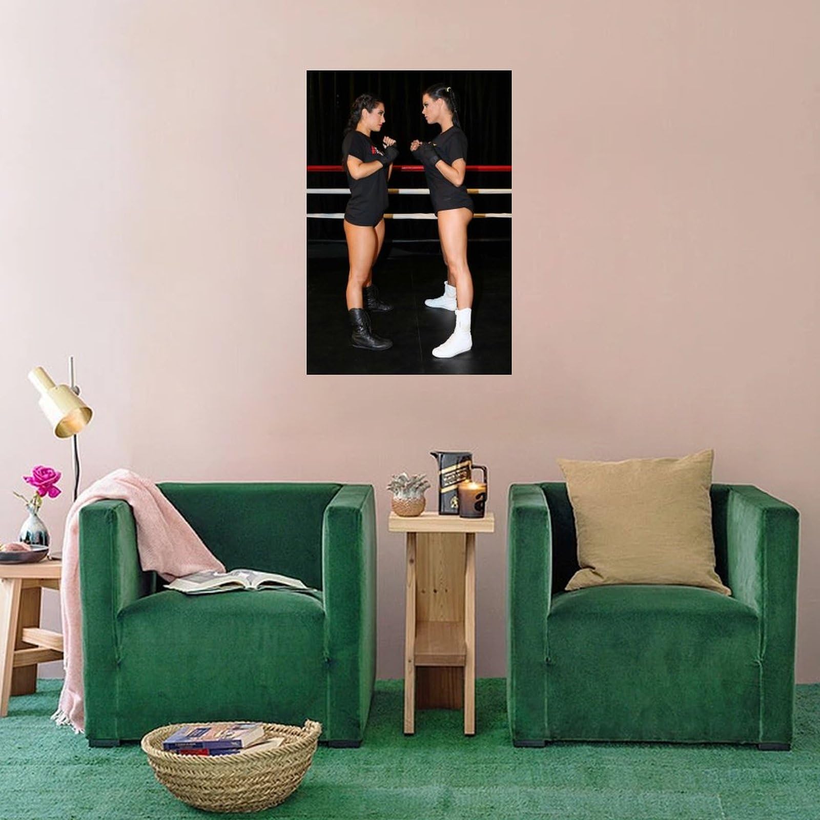 Sexy Actress Eva Lovia Peta Jensen Temptation Poster3 Canvas Print Wall ...