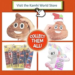 Kamhi World Poop Farting Plush Toy -Makes 7 Funny