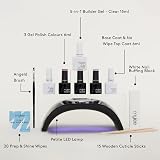 MYLEE Mini Kit Professional Nail Care Set for Beginners – LED Lamp, Gel Polish view 2