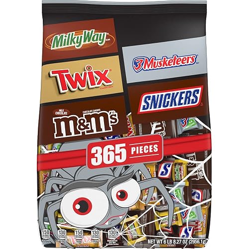 M&M'S, SNICKERS, TWIX, MILKY WAY & 3 MUSKETEERS Individually Wrapped ...