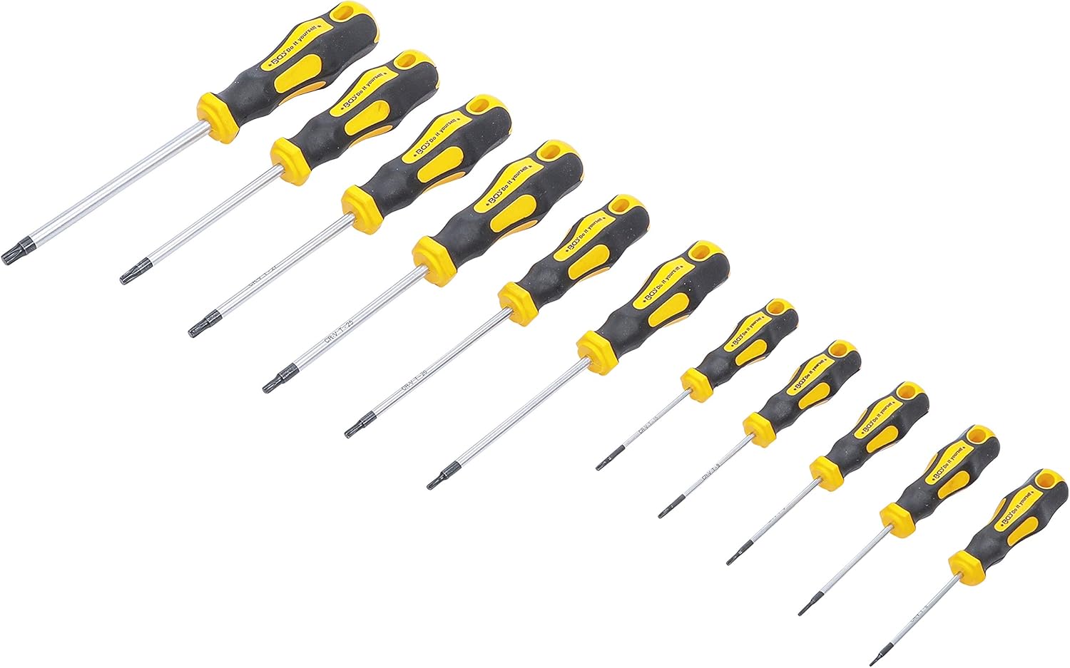 BGS Diy 7844, Silver/Black/Yellow, Size