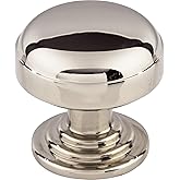 Top Knobs TK3000PN 1-1/4 in. (32mm) Ellis Collection Knob, Polished Nickel