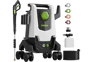 Pressure Washer, ETOOLAB Power Washer, 5000PSI 3.0GPM Max Electric Pressure Washer with Foam Cannon,4 Quick Connect Nozzles, 