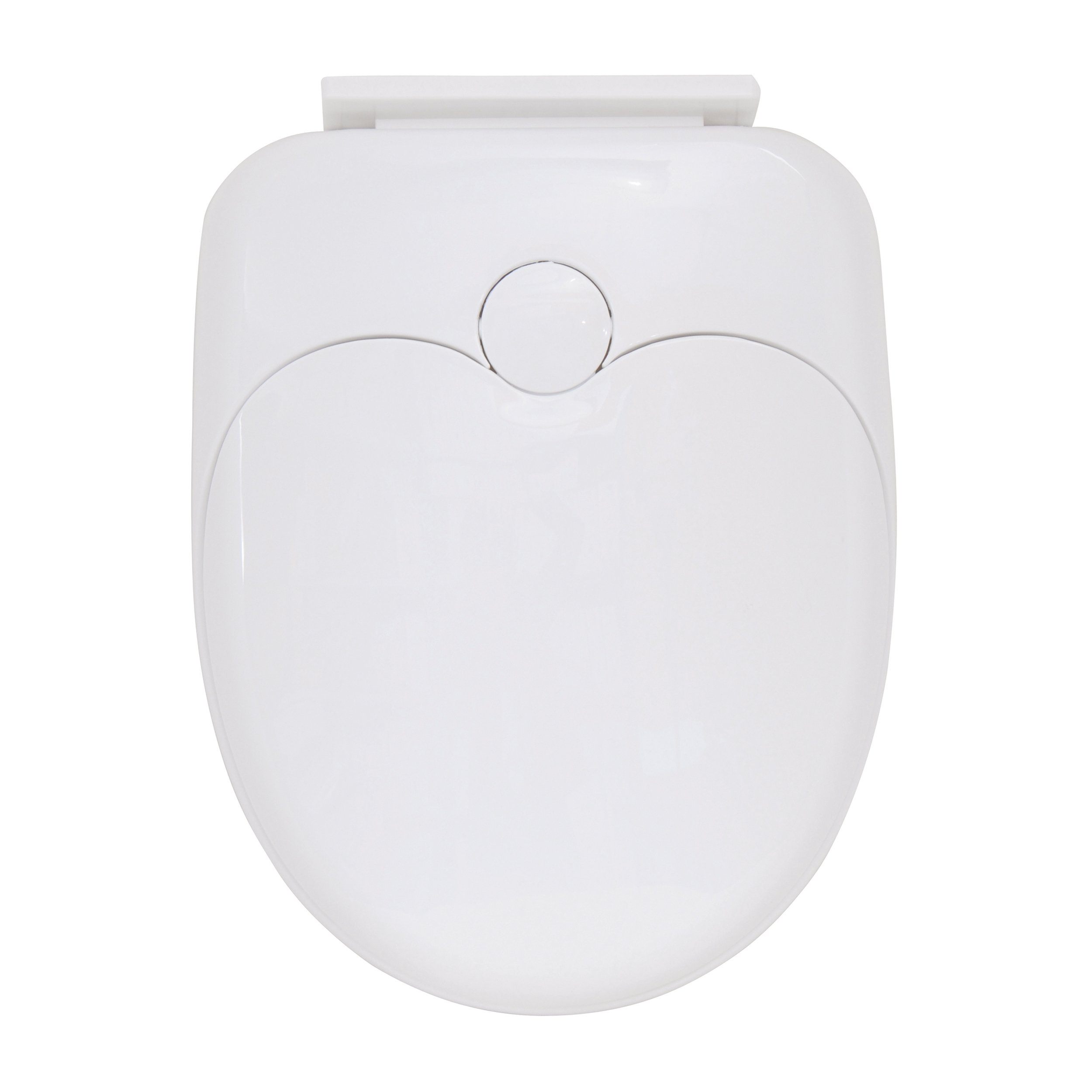 MSV Toilet Seat Non Slip, White