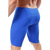 MIZOK Men's Compression Running Shorts Quick Dry Yoga Tight Seamless Training Gym Workout Baselayer
