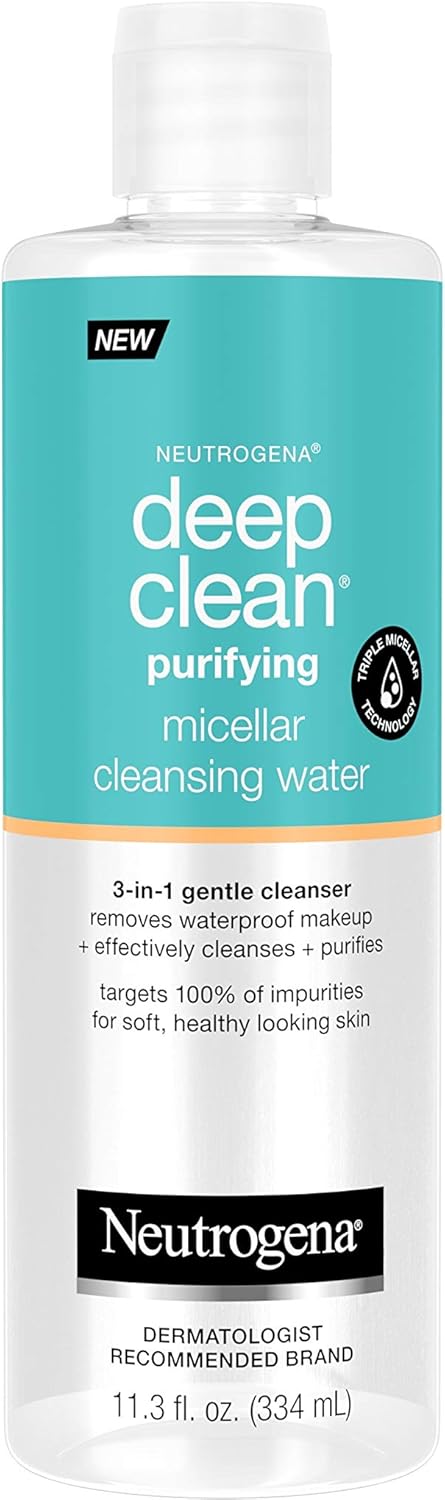 deep clean micellar neutrogena
