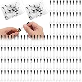 66pcs Nail Polish Brush Replacement Disposable Nail Polish Brushes With Handle Plastic Nail Art Brush Set Soft Bristles Nail Brushes Dip Liquid Replacement Brushes Nail Design Accessories