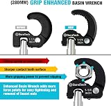 DURATECH 11in Basin Wrench Adjustable Jaw 3/8 to 1-1/4 Inch view 2