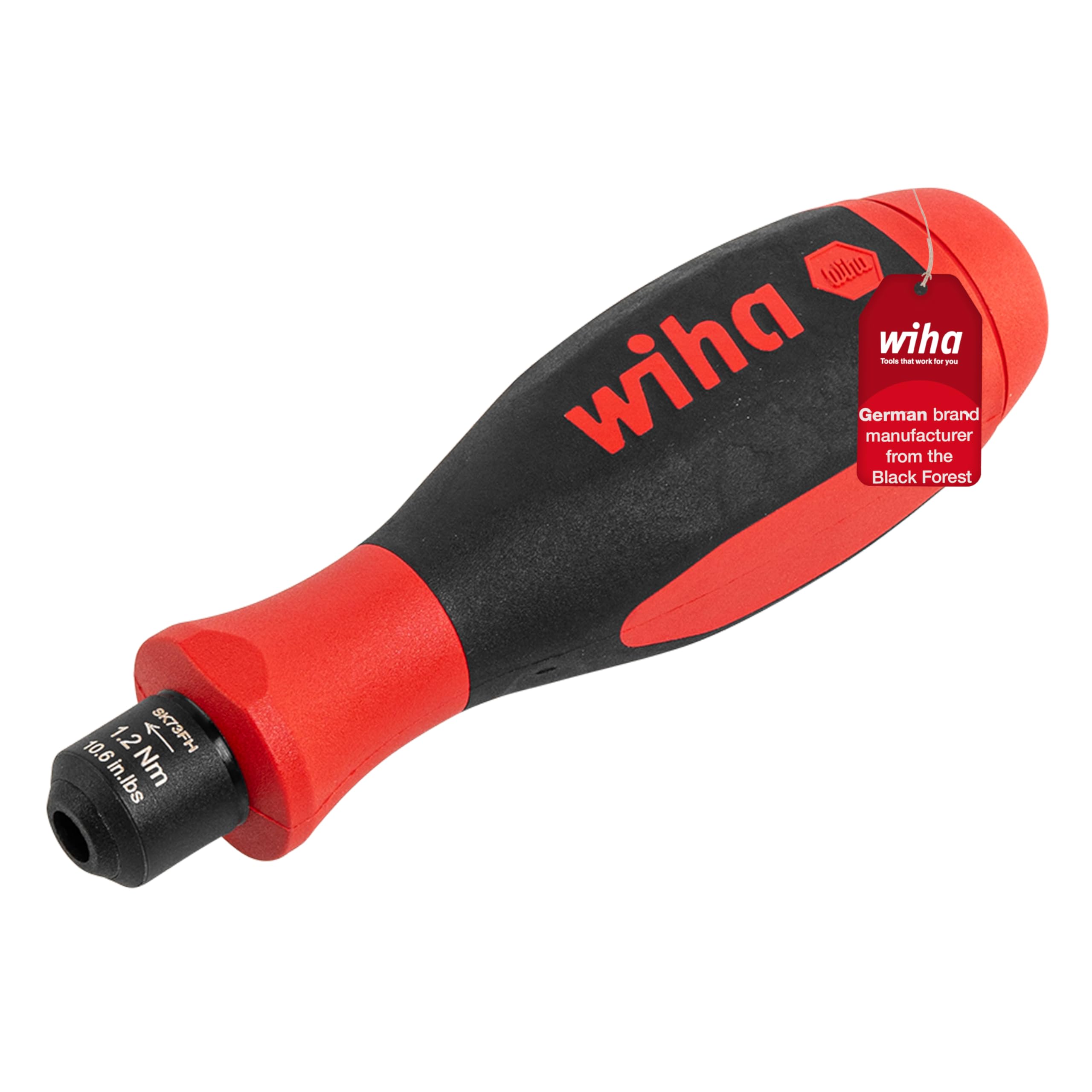 Wiha 29201120 Variant 2"Easy Torque Screwdriver, Black/Red, 1.2 N m