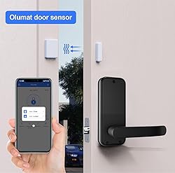 Smart Door Lock with Handle: Keyless Entry Door