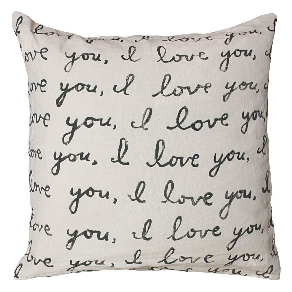 Amazon Com Sugarboo Designs Letter For You Pillow Home Kitchen