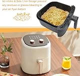 BYKITCHEN Air Fryer Parchment Paper Liners 50 pcs Unbleached Greaseproof view 7
