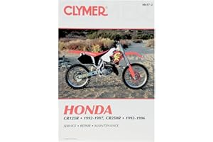 Clymer Publications MANUAL HON CR125R 92-97 Manuals & Videos Cylmer Manual - M457-2