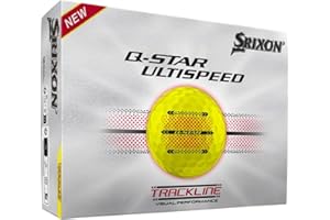 Srixon Q-Star Ultispeed Track Golf Balls, Tour Yellow