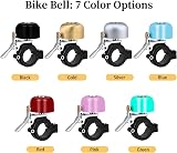 Greallthy Full Metal Bike Bell 80dB 22.2-31.8mm 7 Colors Brass Alloy view 2
