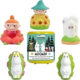 Hamee SquiSHU Capsule Moomin Series 1 Water Filled Squishy Toy - 1 Pc. | Cute Water-Filled Squishy Toy, Mystery Blind Capsule, Birthday Gift, Party Favor, Gift Basket Filler, Stress Relief