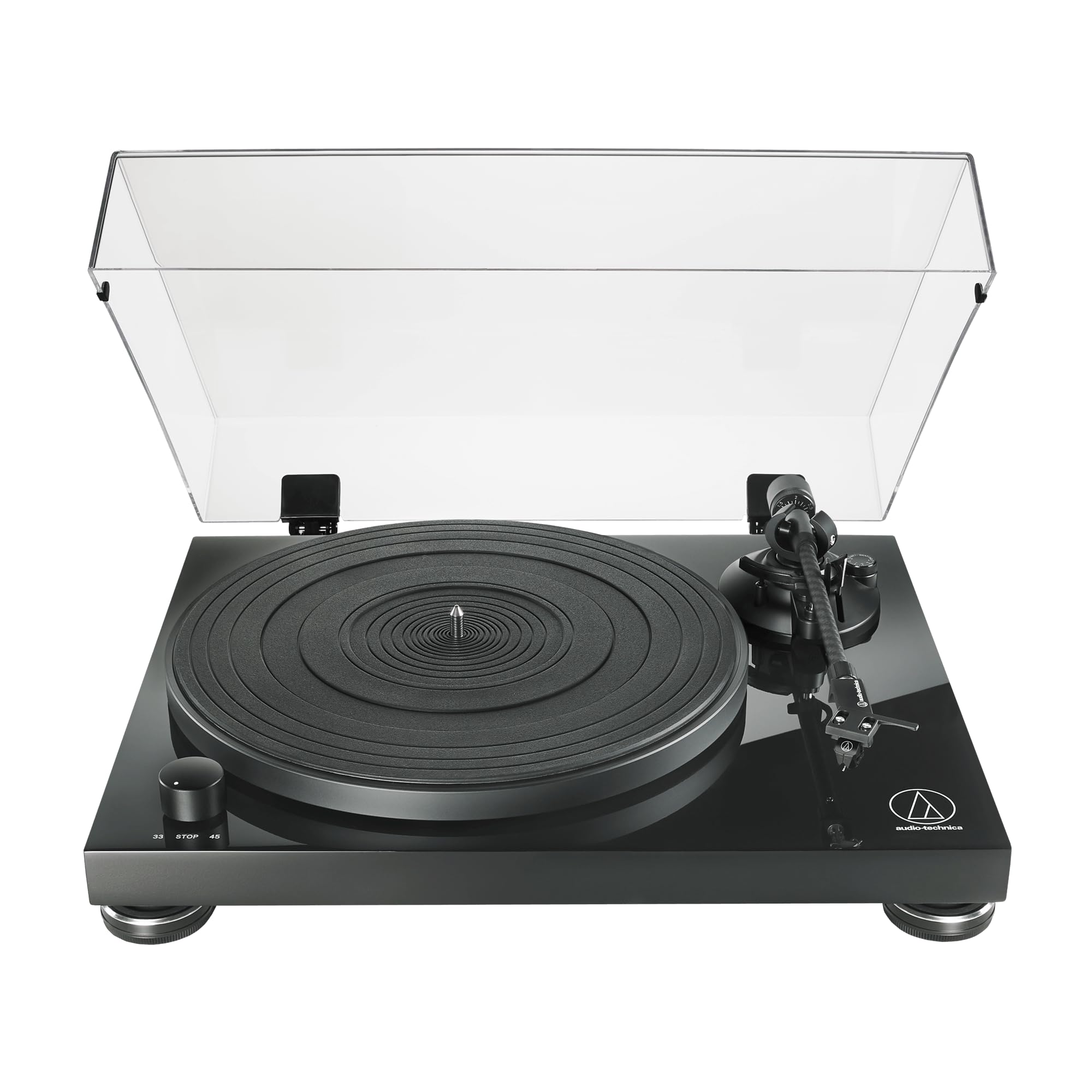 Audio-Technica AT-LPW50PB Tocadiscos de transmisión por correa totalmente manual