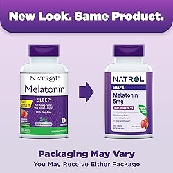 Natrol Melatonin 5mg Fast Dissolve Tablets, Sleep