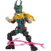 Total Anime Izuku Midoriya - 6.5-Inch Figure with Swappable Faceplates, Alternate Hands, Removable Backpack, and Energy Effects