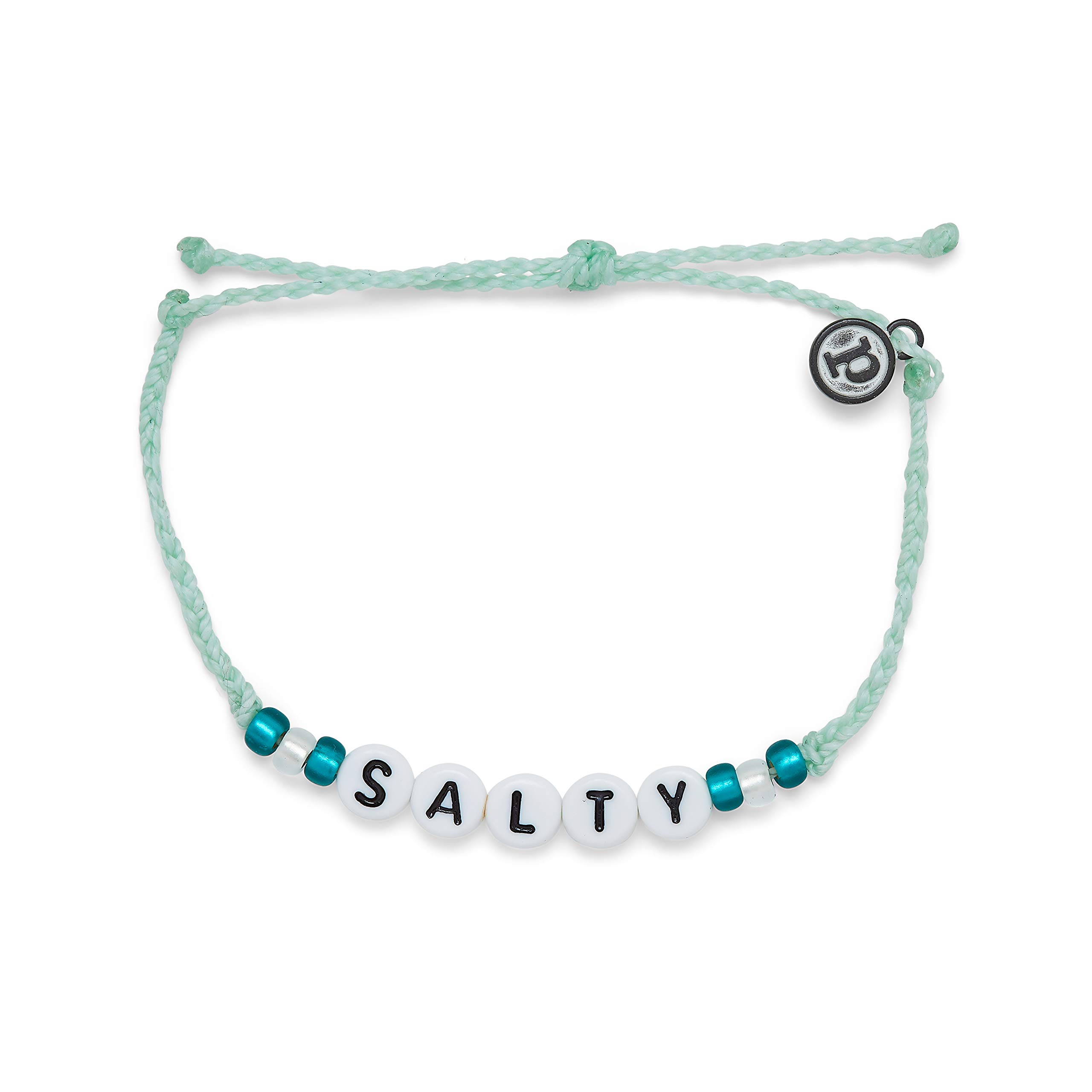 Pura VidaBabe/Salty/Lover/Boss - Alphabet Bead Bracelet - Waterproof Band