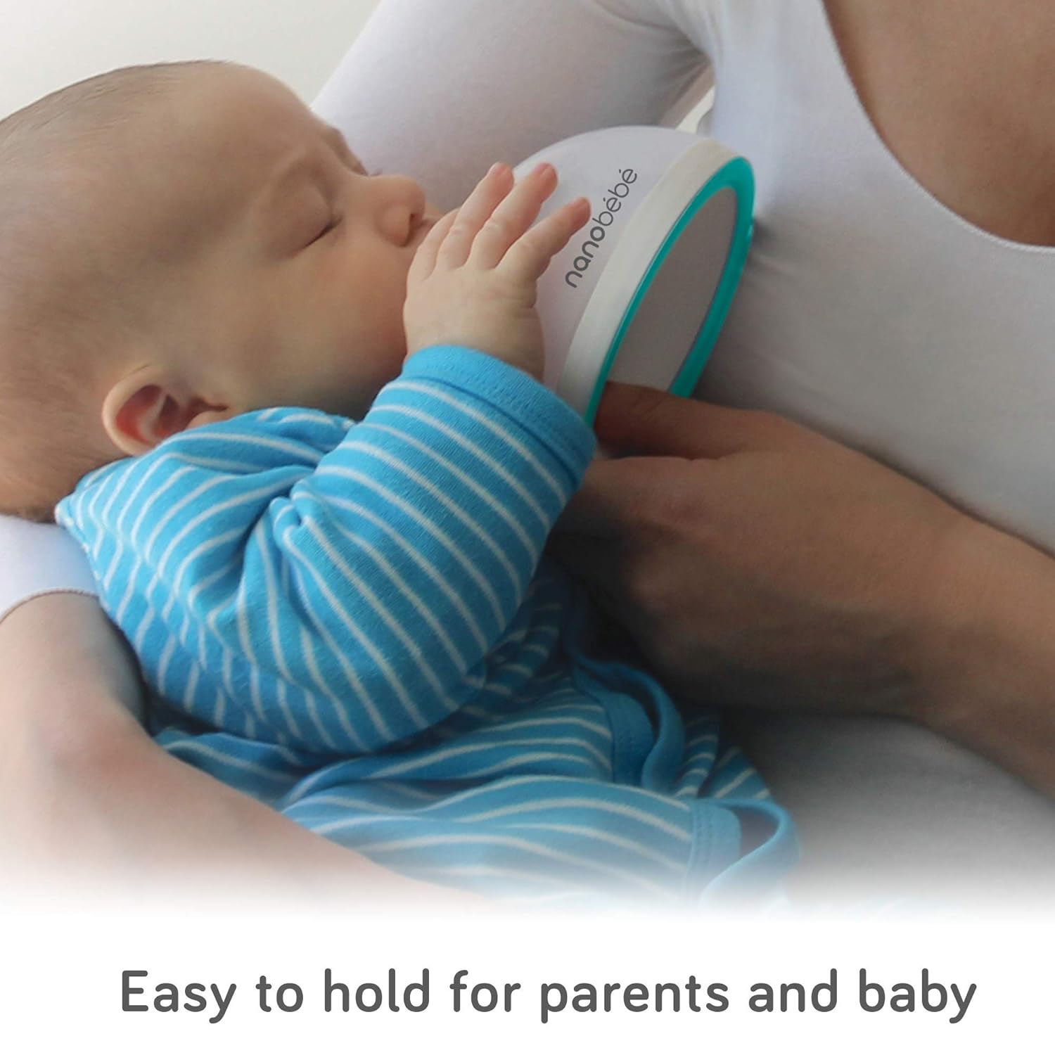 nanobebe Breastfeeding Baby Bottles Starter Set, Anti Colic Newborn Bottle Protects Breast Milk Nutrients, Breastfed Baby Bottles Set Includes Smart Warmer (ttpm Award Winner) : Baby