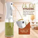 PORTENTUM 300ml Oil Spray Bottle Fine Mist Dispenser BPA Free Kitchen view 5
