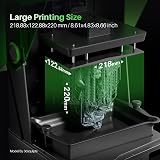 ELEGOO Saturn 4 12K Mono LCD Resin 3D Printer 218x122x220 mm view 3