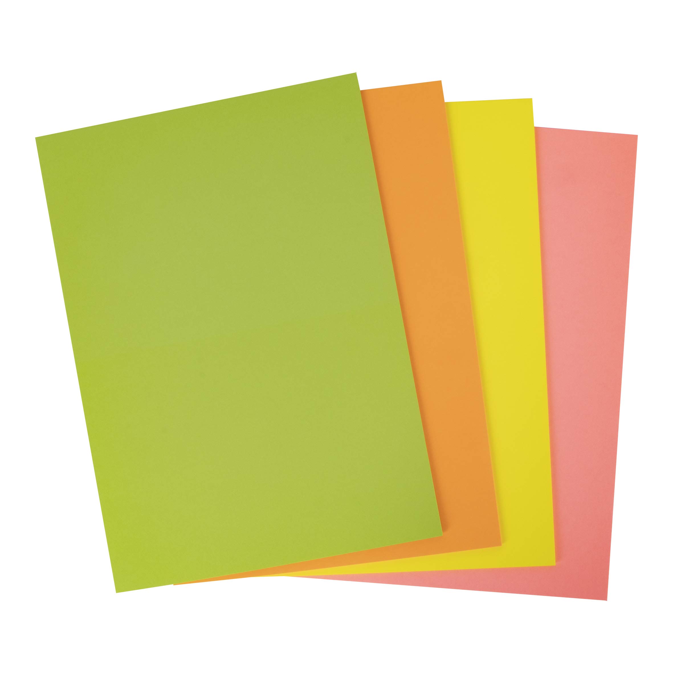 APLI 16216 – Assorted Fluorescent Cardstock A4 170 g 50 Sheets
