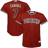 Corbin Carroll Arizona Diamondbacks MLB Kids Youth 8-20 Red Alternate Player Jersey