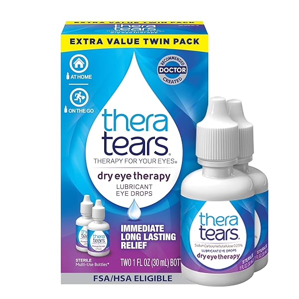 THERATEARS DRY EYE THERAPY LUBRICATING EYE DROPS FOR...