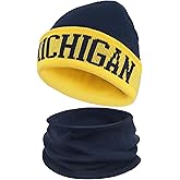 Winter Hat and Neck Gaiter Set for Men & Women Warm Beanie and Neck Warmer Combo Ideal for Winter Gift