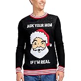 Tipsy Elves Men's Ugly Christmas Sweaters - Funny Christmas Sweaters for Men - Fun Holiday Pullovers