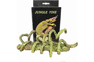 KERUIDENG Flexible Bend-A-Branch Reptile Vines，Terrarium Decor,Long Jungle Climber Vines Habitat Decor for Chameleon Climbing Lizards Snakes and More Small Animals