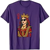 Queen of Hearts Girls Valentine's Day Mother's Day T-Shirt