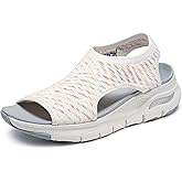 Skechers Womens Arch Fit - Catchy Wave