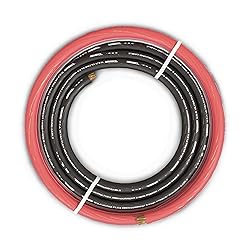 DS18 PW-8GA-5BK/20RD 8-GA 25ft OFC Ultra Flex Power