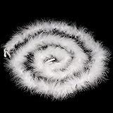 Rote Marabou Federboa 2 Meter - Für Kostüme & Deko