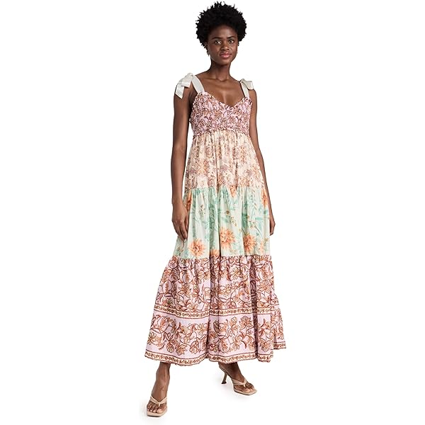 chinese dress ladies Large / Sky Combo main image 0