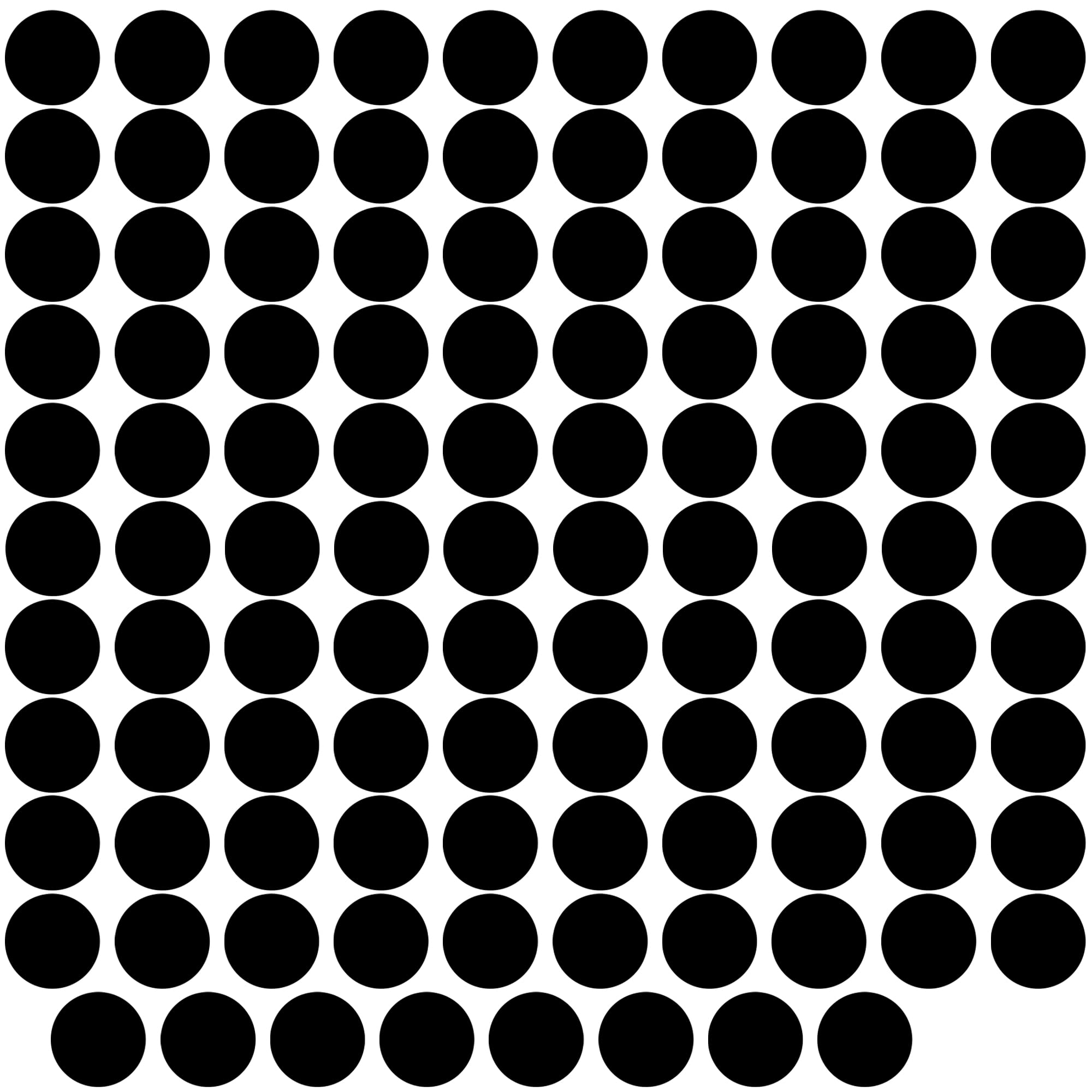 PREMYO Set of 108 Dot Wall Stickers Kids - Nursery Decor Easy to Apply - Decals for Bedrooms for Girls Boys Black