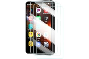 UYRUREL Screen Protector for Diofox MP3 Player 4-inch Touch Screen MP3 Player, High-definition Scratch Resistant Film,HD Clear, Bubble Free with Easy Installation Kit, 3 Pack.