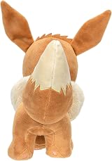 Jazwares Pokémon Eevee Plush 8-Inch Soft Plush with Authentic Details view 3