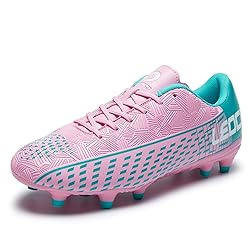 LEOCI Soccer Cleats for Women's and Men's Outdoor